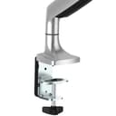 StarTech.com Heavy Duty Desk Mount Monitor Arm - Single VESA Display up to 9kg, Full Motion, Height Adjustable, Aluminium, C-Clamp/Grommet - Silver thumbnail 2