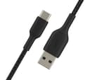 Belkin Braided USB-C to USB-A Cable 1m Black thumbnail 4