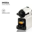 Krups XN 1001 Inissia Nespresso Capsule Coffee Machine - White thumbnail 5