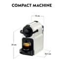 Krups XN 1001 Inissia Nespresso Capsule Coffee Machine - White thumbnail 6