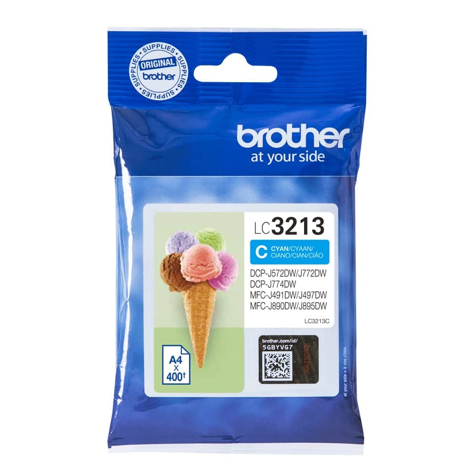 Brother LC3213C ink cartridge 1 pc(s) Original High (XL) Yield Cyan - Image 1