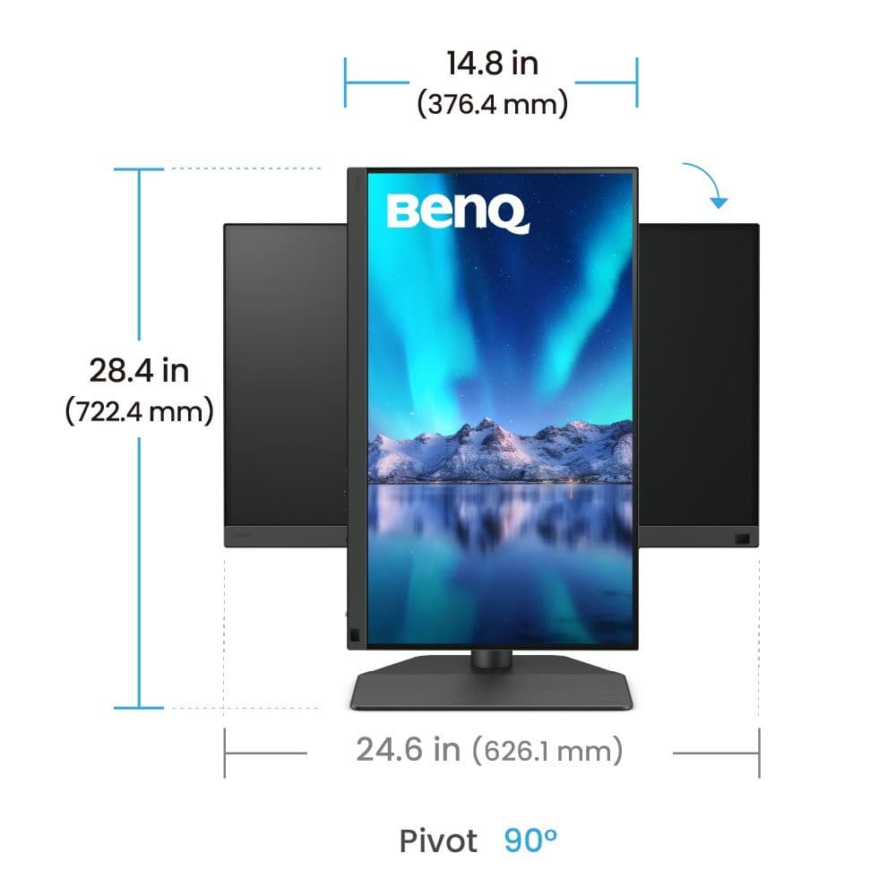 BenQ SW242Q 61.2 24.1" WQXGA IPS LED 60 Hz  Monitor - Image 2