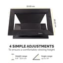 Fellowes Designer Suites Laptop Riser thumbnail 4