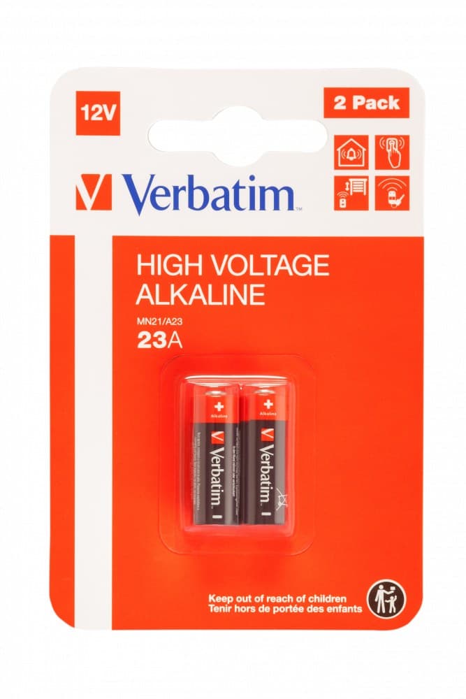 Verbatim 49940 household battery Single-use battery MN21 Alkaline - Image 3