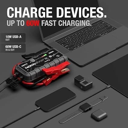 NOCO Boost X GBX75 2500A 12V UltraSafe Lithium Jump Starter Power Pack - Image 5