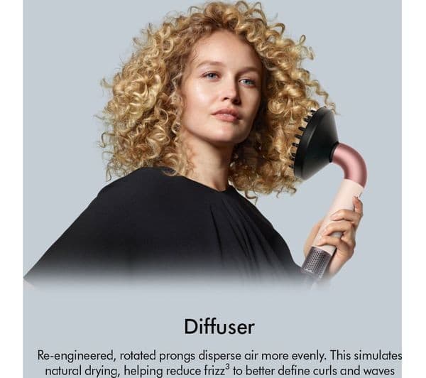 Dyson Supersonic R Curly & Coily Hair Dryer Ceramic Pink & Rose Gold - Image 5