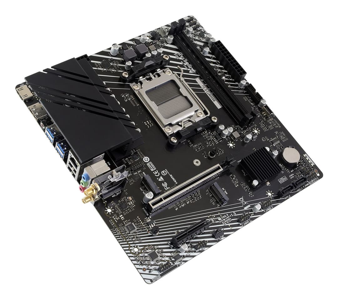 Biostar B850MT2-E DJ motherboard AMD B850 Socket AM5 micro ATX - Image 2