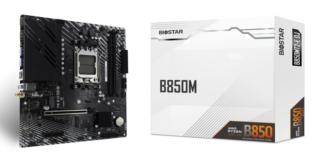 Biostar B850MT2-E DJ motherboard AMD B850 Socket AM5 micro ATX - Image 4