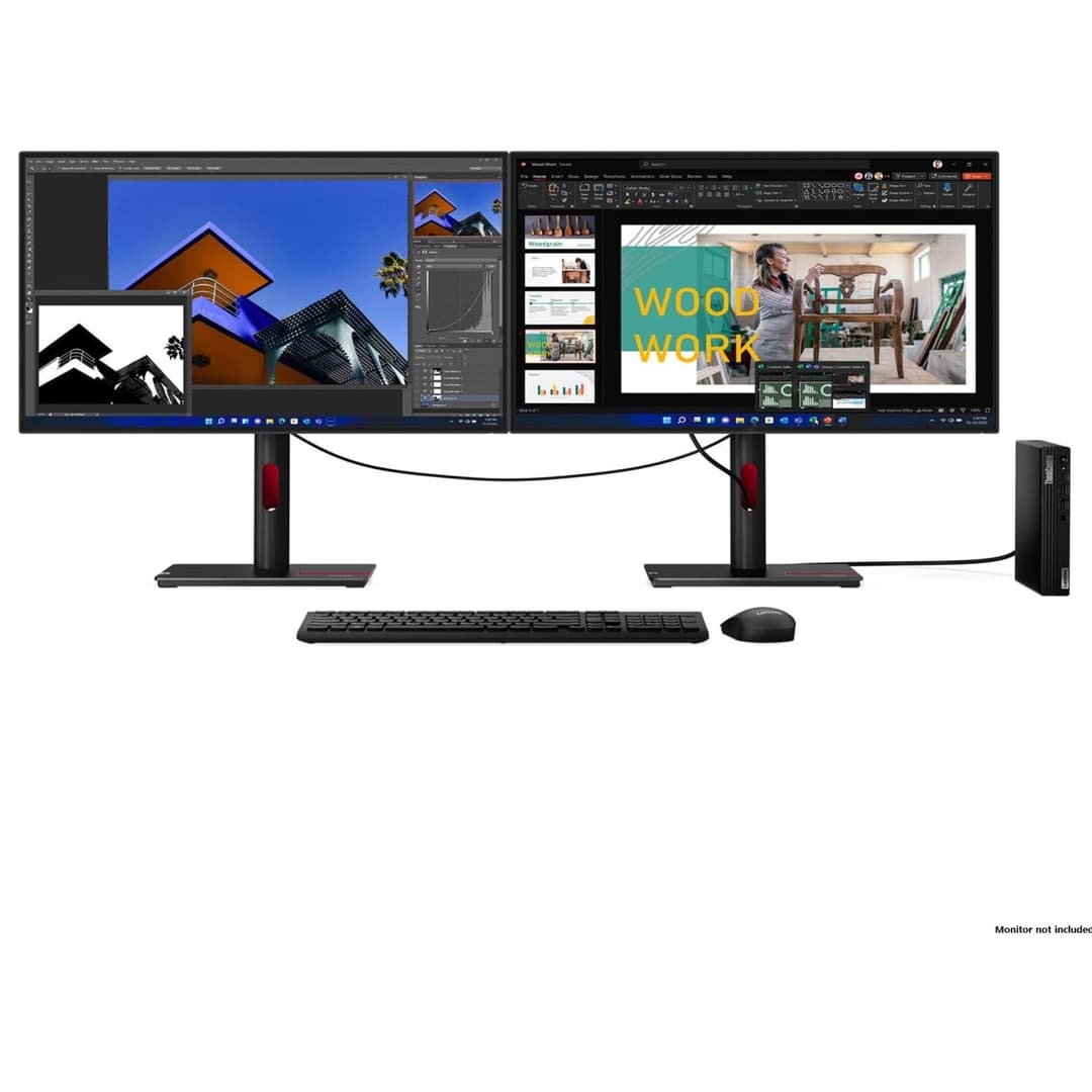 Lenovo ThinkCentre M70q Gen 5 12TD0072UK Tiny Intel Core i5-14400T 16GB RAM 512GB SSD Windows 11 Pro Mini PC - Image 5
