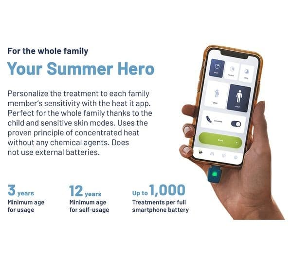 HEAT IT Classic Lightning Smart Insect Bite Healer - Image 7