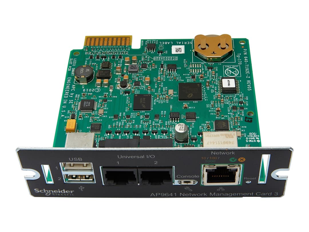 APC Network Management Card 3 Remote Management Adapter - Image 1