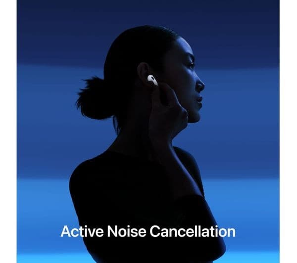 Apple AirPods 4 (ANC) Wireless Earbuds - White - Image 3