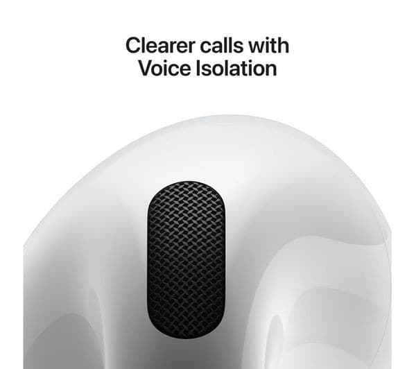 Apple AirPods 4 (ANC) Wireless Earbuds - White - Image 6