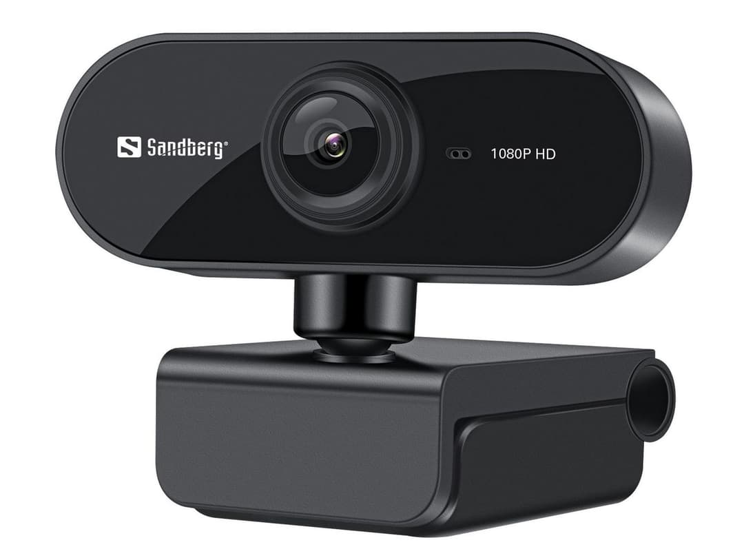 Sandberg USB Webcam Flex 1080P HD - Black - Image 1