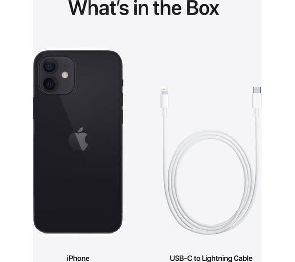 Apple iPhone 12 - 128 GB, Black - Image 7