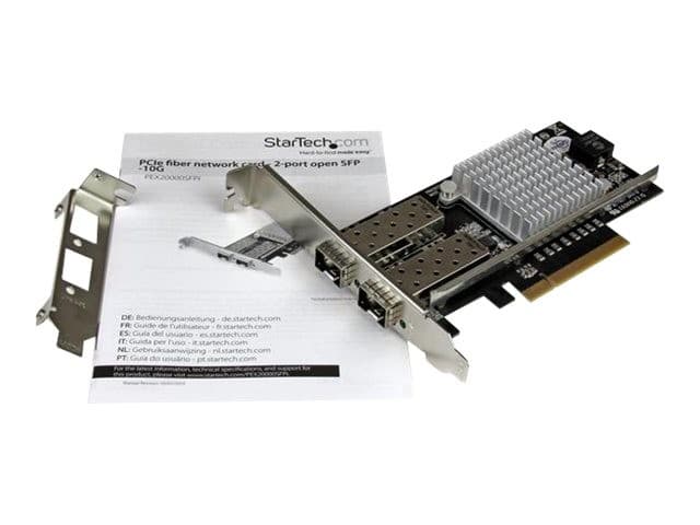 StarTech.com 10G Network Card - 2x 10G Open SFP+ Multimode LC Fiber Connector - Intel 82599 Chip - Gigabit Ethernet Card (PEX20000SFPI) - network adapter - PCIe 2.0 x8 - Image 5