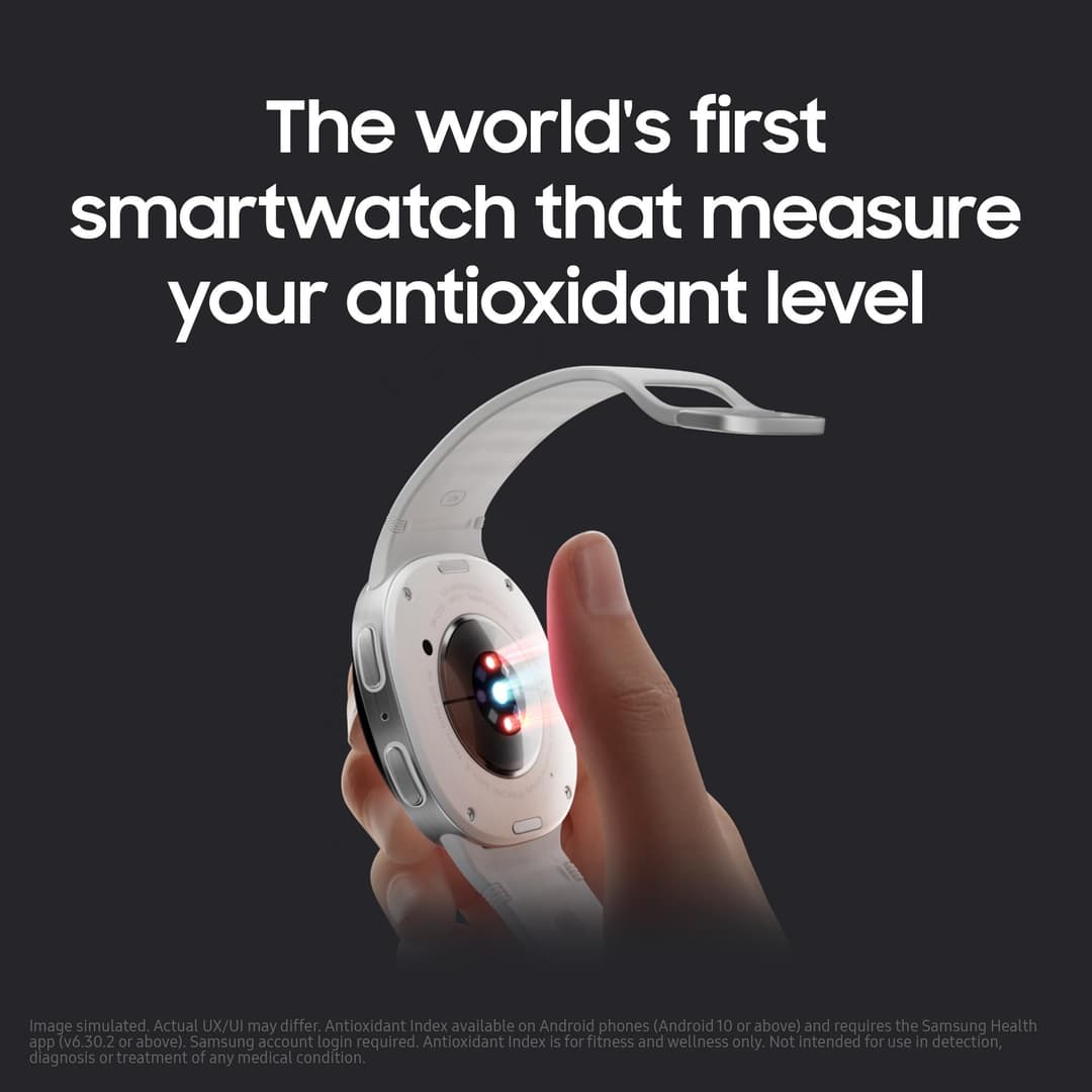 Samsung Galaxy Watch8 Smartwatch 44mm LTE - Silver - Image 6