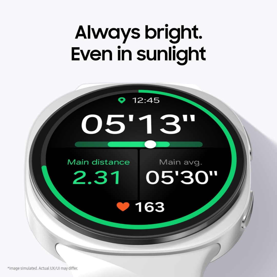 Samsung Galaxy Watch8 Smartwatch 44mm LTE - Silver - Image 8