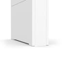 Chief ImpactTM Floor Mounted Kiosk, Portrait 55" White thumbnail 4