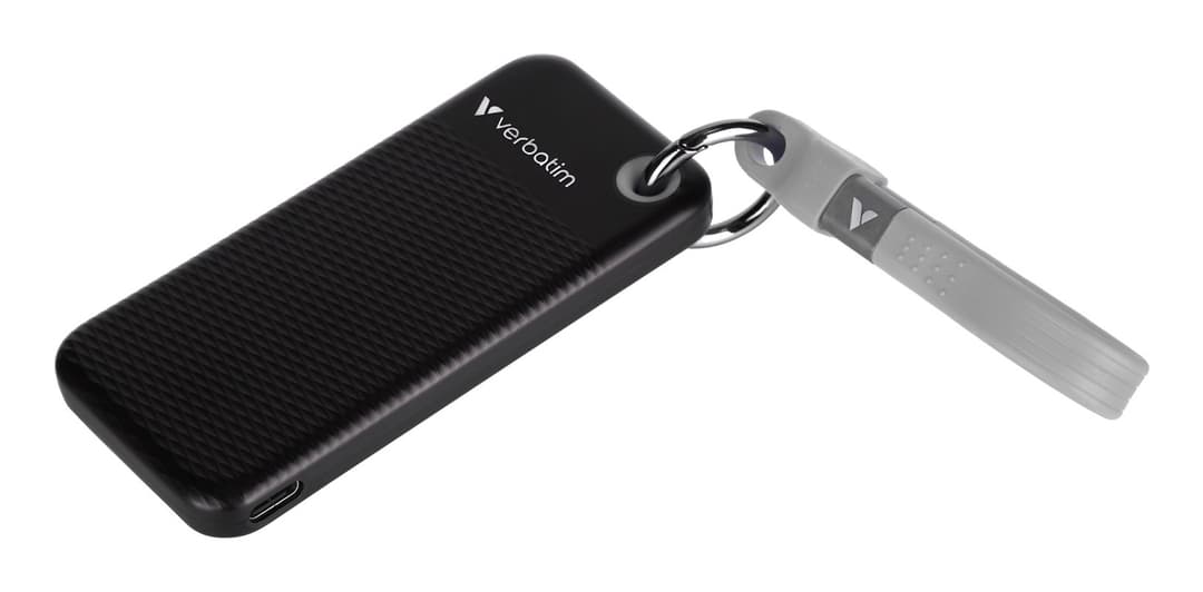 Verbatim Pocket SSD USB 3.2 Gen 2 128GB Black/Grey - Image 2