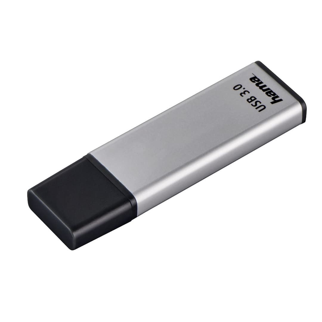 Hama Classic USB 3.2 Gen 1 (3.1 Gen 1) Type-A Flash Drive Silver - 32GB - Image 1