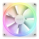 NZXT F120 RGB Duo 120mm PWM Fan White - 3 Pack w/ Controller White thumbnail 2