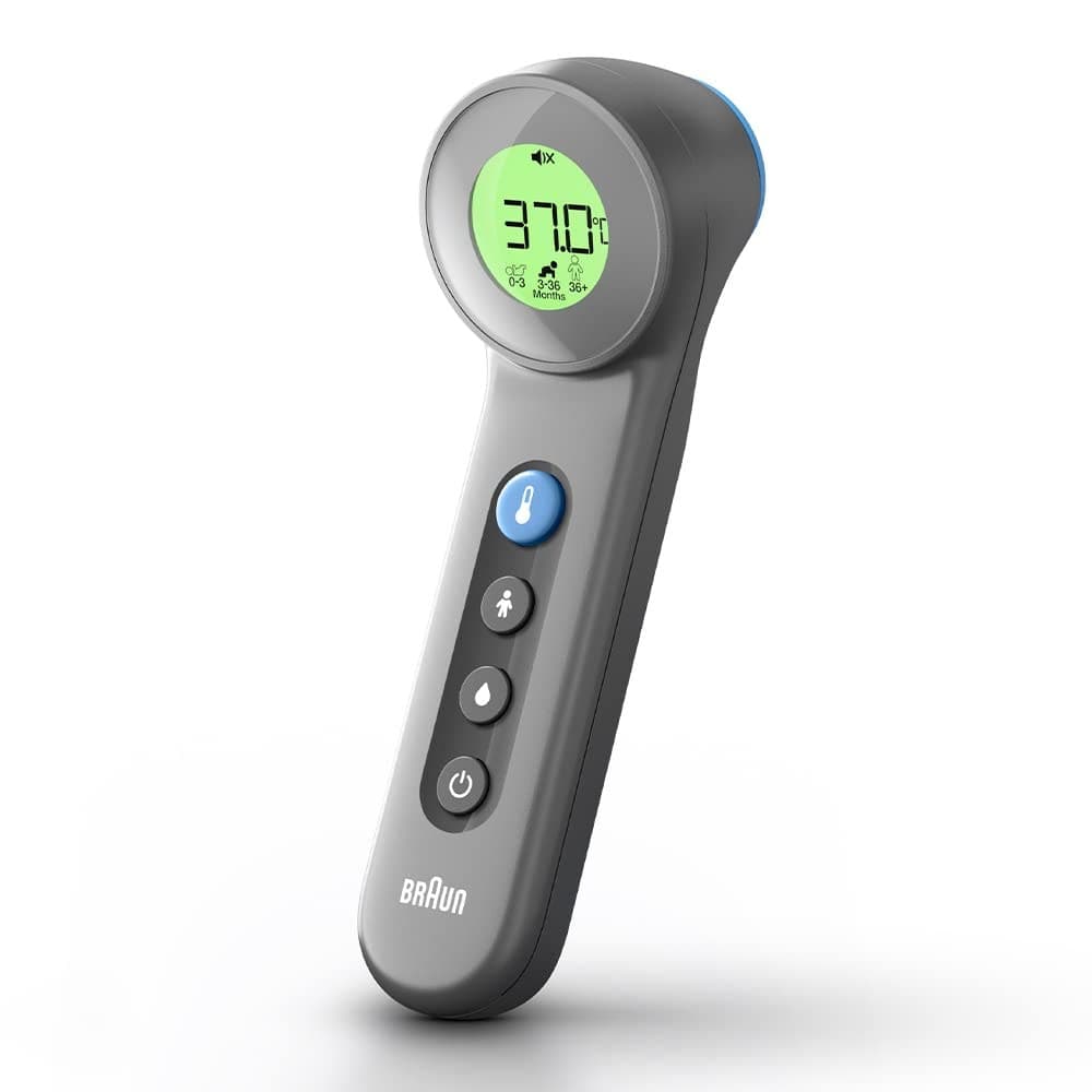 Braun Sensian 7 Forehead Non-Contact Thermometer - Black - Image 7