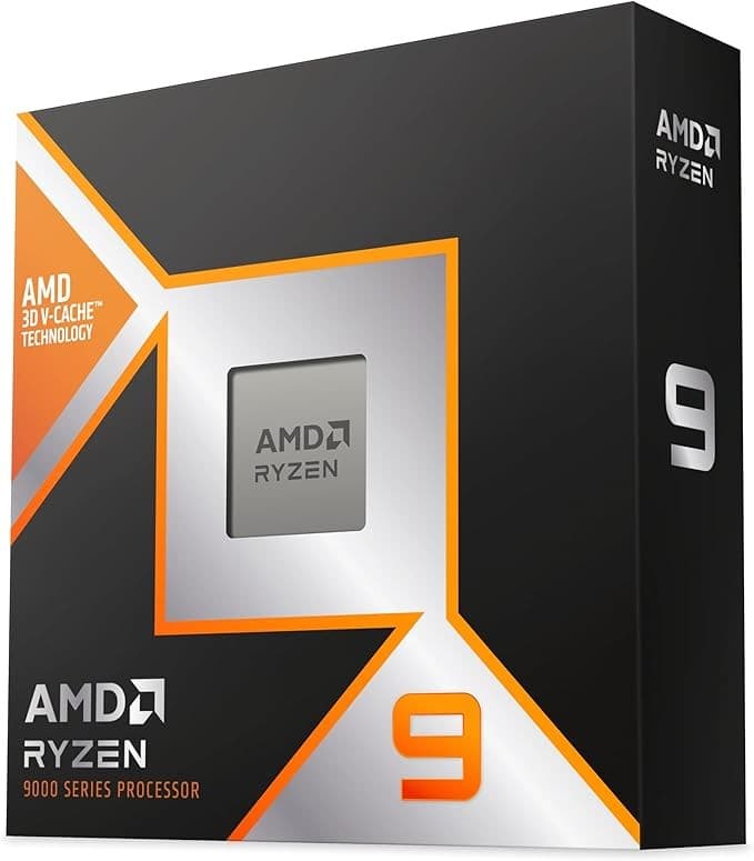 AMD Ryzen 9 9950X3D 16 Cores 32 Threads, Up to 5.7GHz, 144MB Cache, 3D V-Cache, AM5, DDR5 & PCIe 5.0