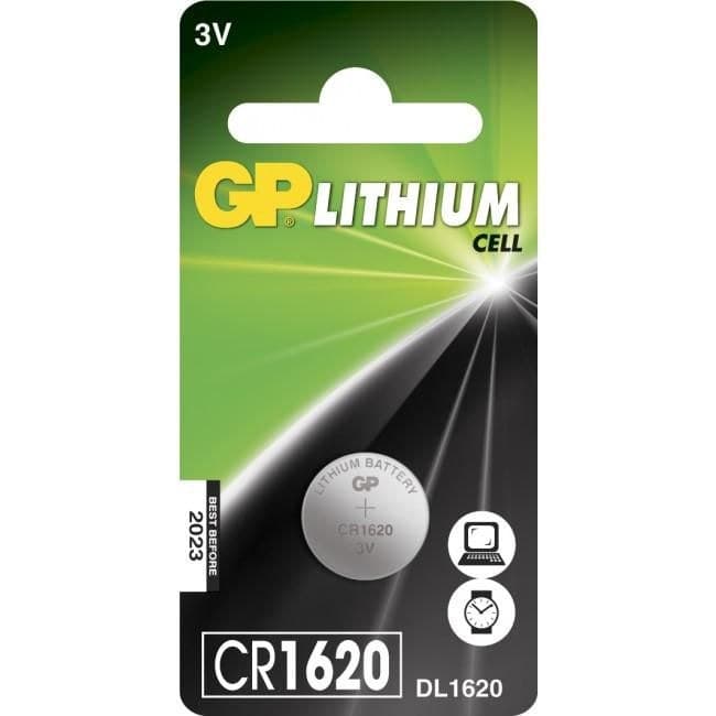Lithium Coin CR1620 1's PET