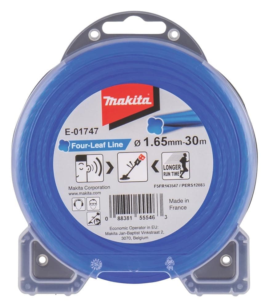 Makita E-01747 Four-Leaf Strimmer Line - Blue - Image 1