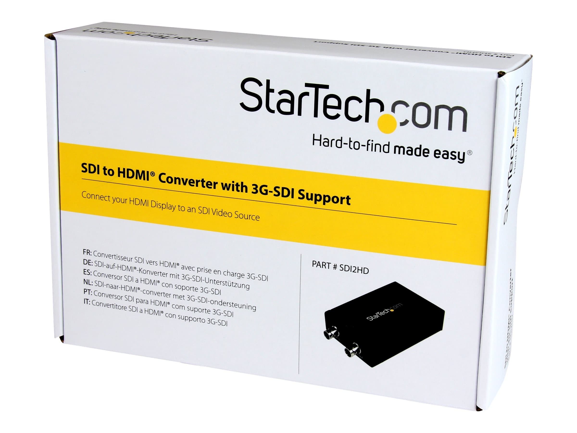 StarTech SDI2HD Video Converter Black