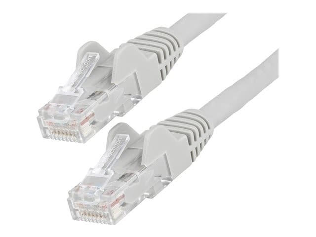 StarTech N6LPATCH CAT6 LSZH Snagless UTP Patch Cable 5m - Grey - Image 3