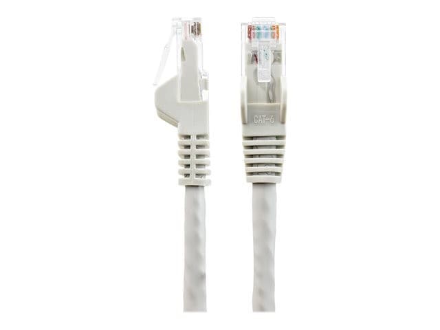 StarTech N6LPATCH CAT6 LSZH Snagless UTP Patch Cable 5m - Grey - Image 4