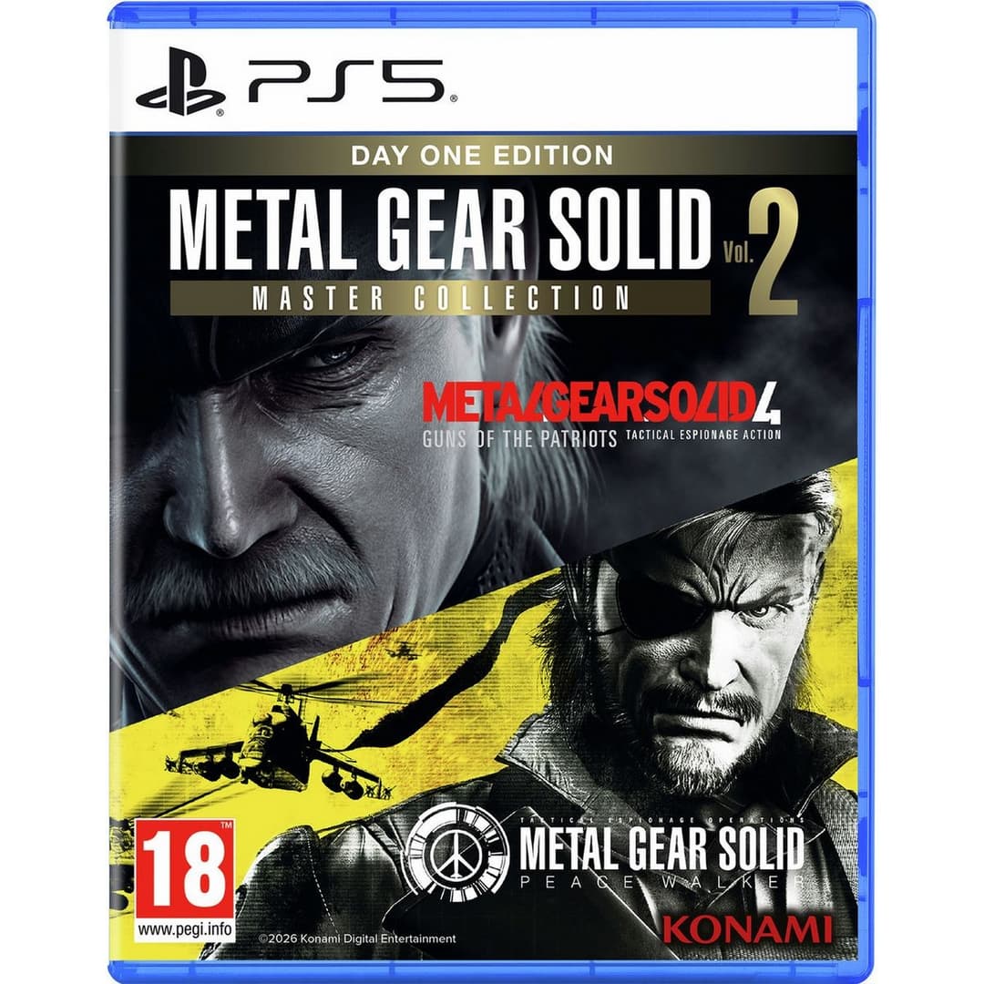 Metal Gear Solid Master Coll Vol.2 D1 Ed PS5 Game Pre-Order - Image 1