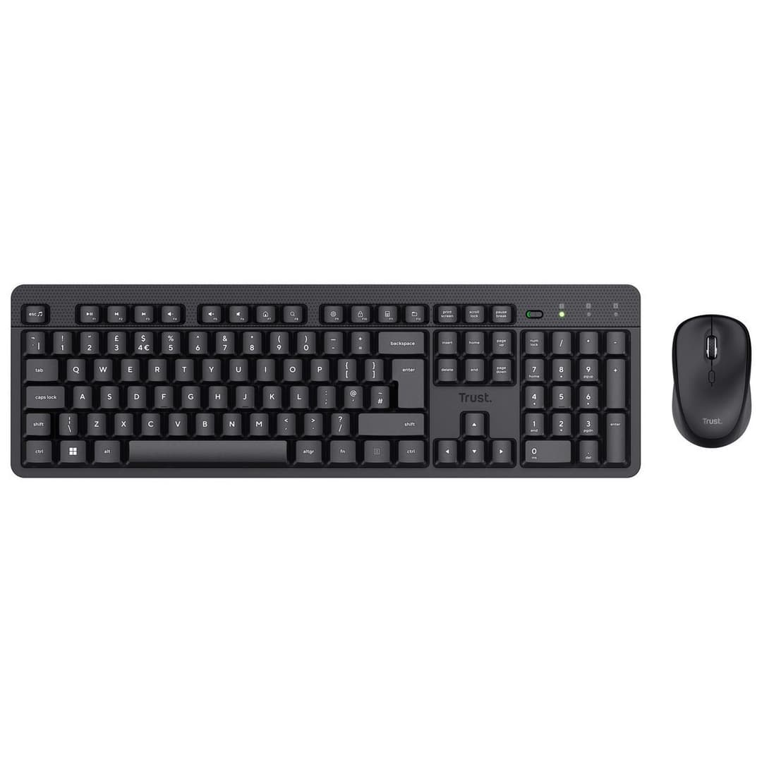 Trust ODY II Wireless Keyboard and Mouse Deskset - Image 1