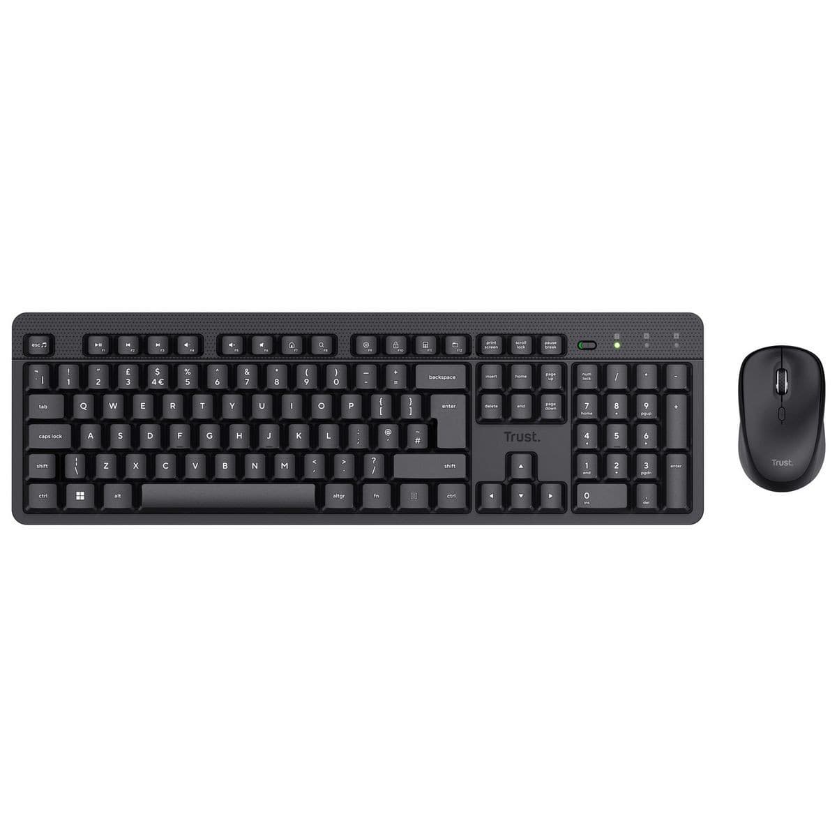 Trust ODY II Wireless Keyboard and Mouse Deskset