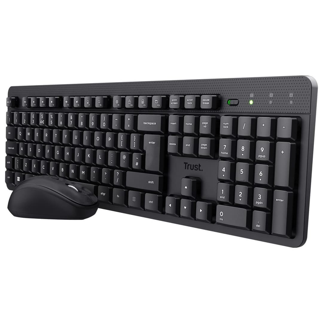 Trust ODY II Wireless Keyboard and Mouse Deskset - Image 3