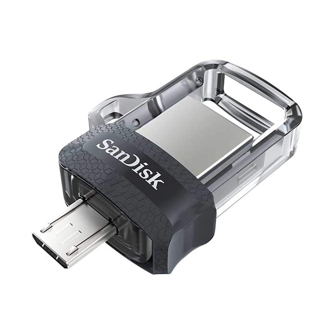 SanDisk Ultra Dual USB Flash Drive USB 3.0 - Black-Gray - Image 1