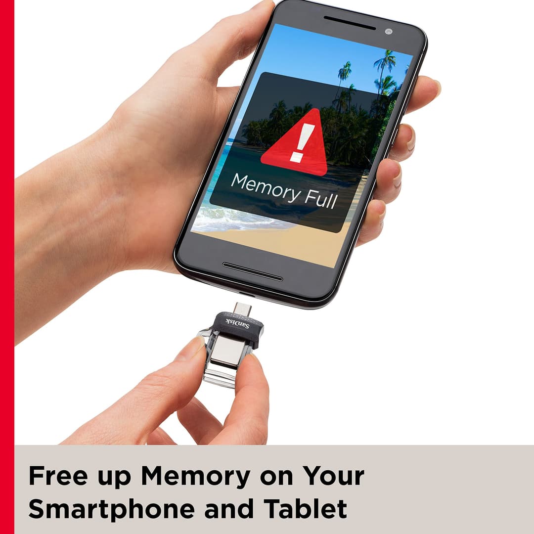 SanDisk Ultra Dual USB Flash Drive USB 3.0 - Black-Gray - Image 5
