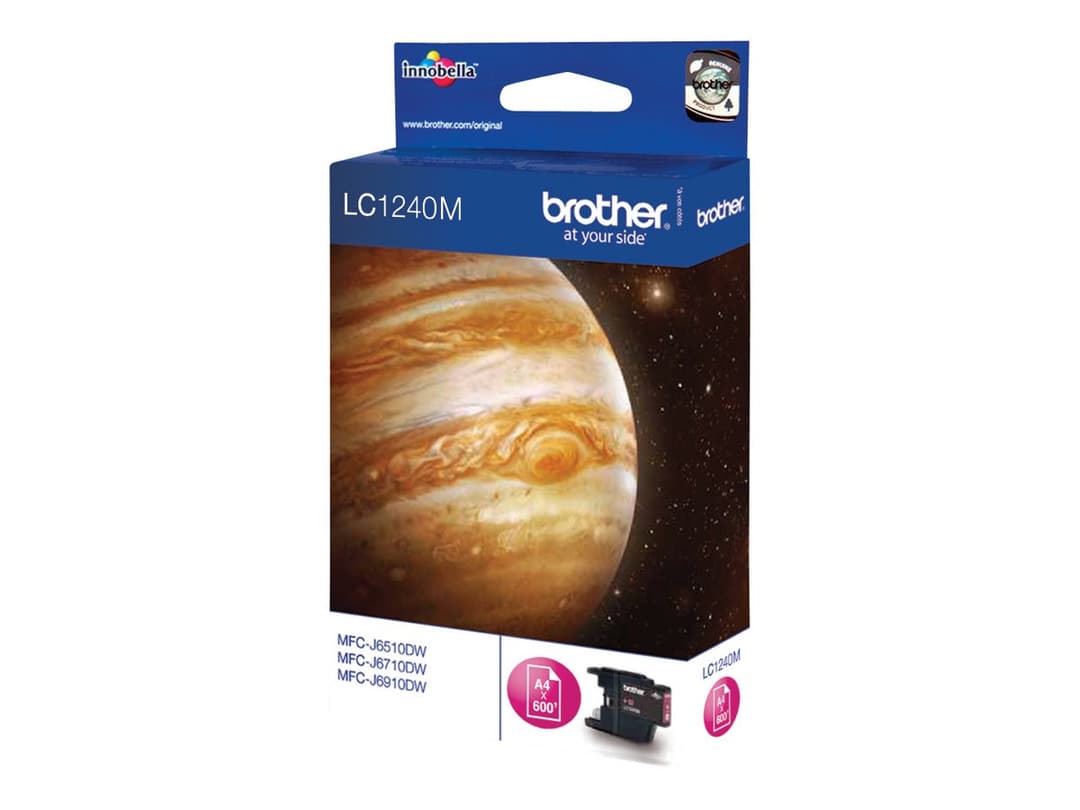Brother LC1240M Original Ink Cartridge - Magenta - Image 1