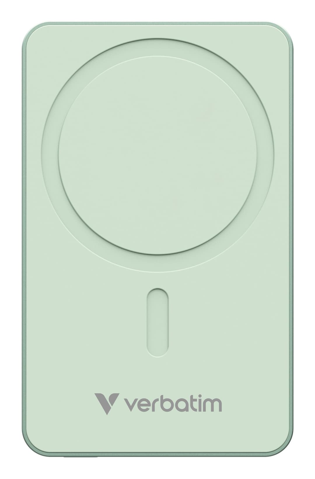 Verbatim Charge 'n' Go Essentials Magnetic Wireless Power Bank 10000 mAh Green - Image 2