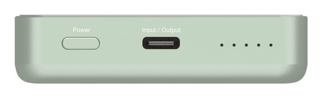 Verbatim Charge 'n' Go Essentials Magnetic Wireless Power Bank 10000 mAh Green - Image 3