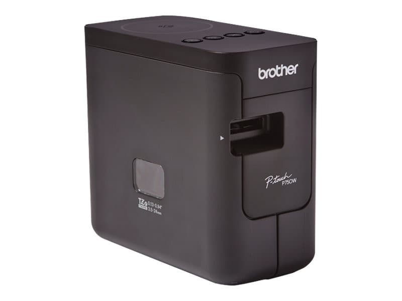 Brother P-touch PT-P750W Desktop Label Printer - Wi-Fi, NFC & USB 2.0, 24mm Max Tape Width, Monochrome Thermal Transfer - Image 1