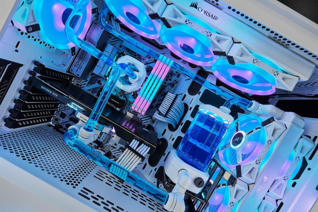 Corsair iCUE QL140 RGB 140mm PWM Single Fan Expansion Pack - White - Image 2