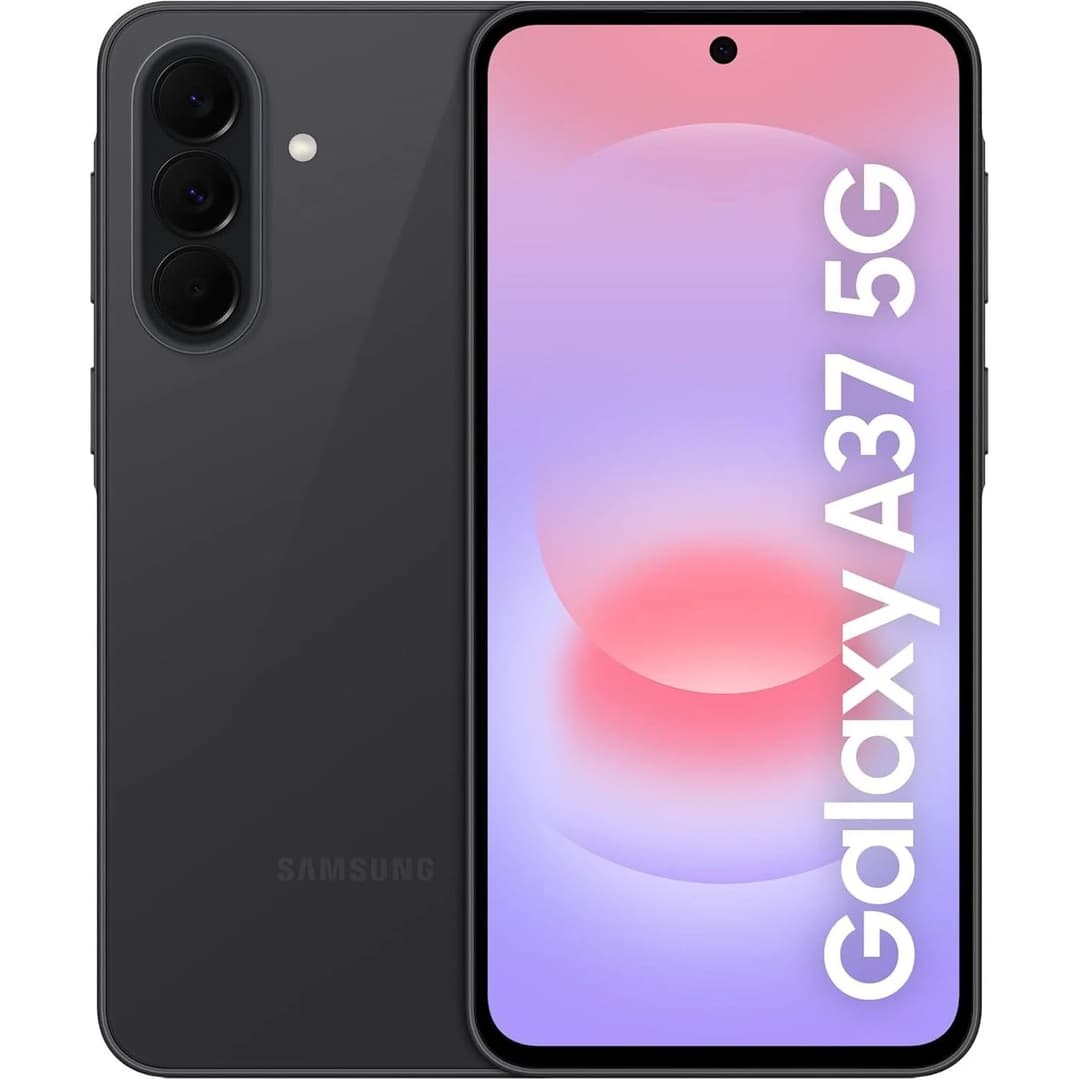 ⁠Samsung Galaxy A37 5g - 128gb - Awesome Charcoal - Image 1