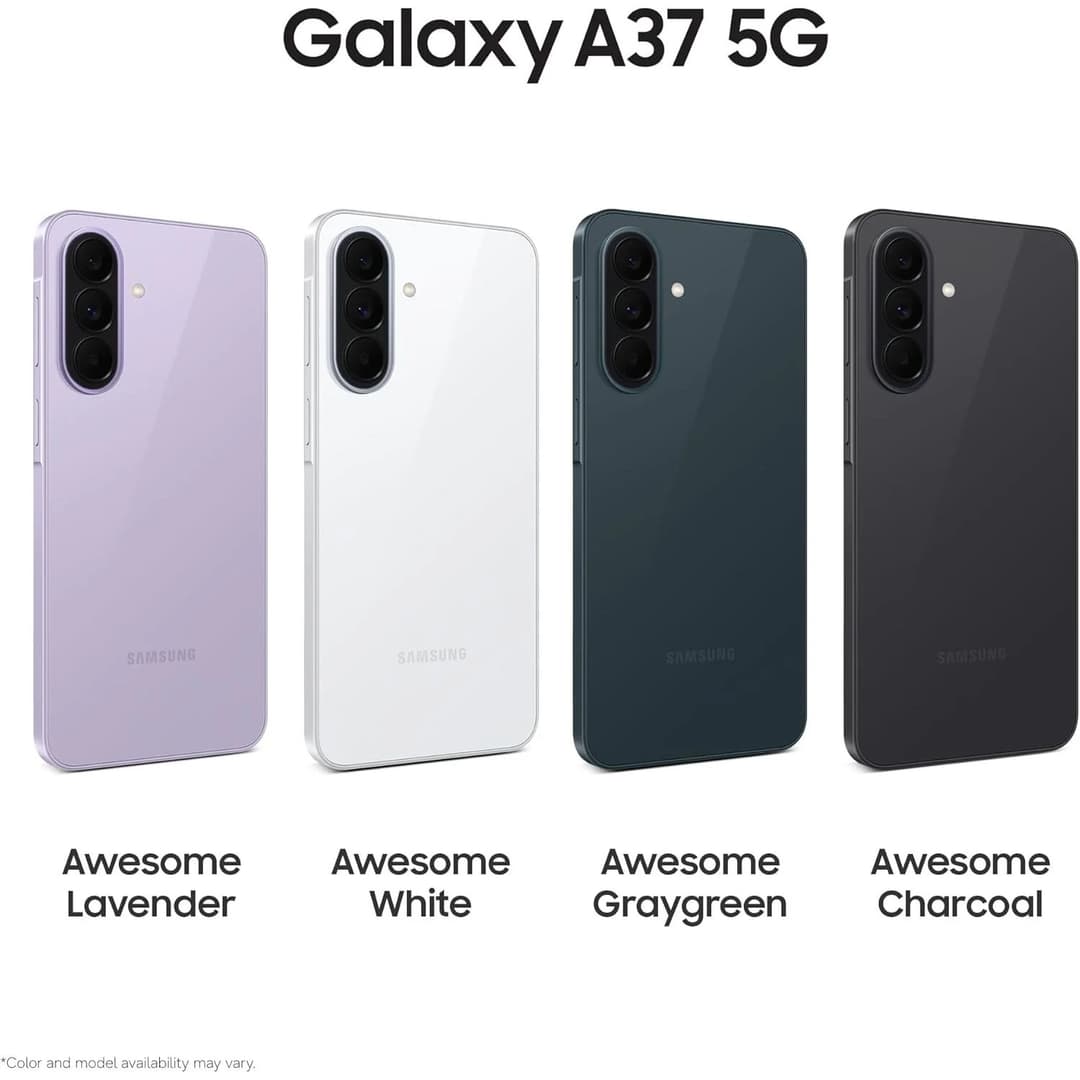 ⁠Samsung Galaxy A37 5g - 128gb - Awesome Charcoal - Image 2