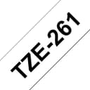 Brother TZE-261 label-making tape Black on white TZ thumbnail 1