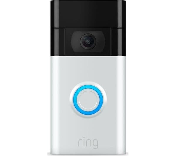 RING Video Doorbell (2nd Gen) - Satin Nickel - Image 1