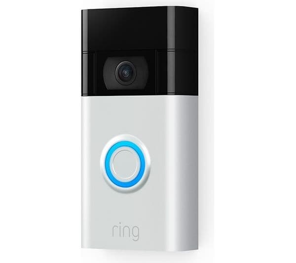 RING Video Doorbell (2nd Gen) - Satin Nickel - Image 2