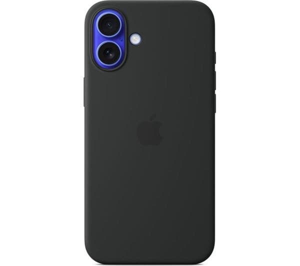Apple iPhone 16 Plus Silicone Case with MagSafe - Black - Image 1